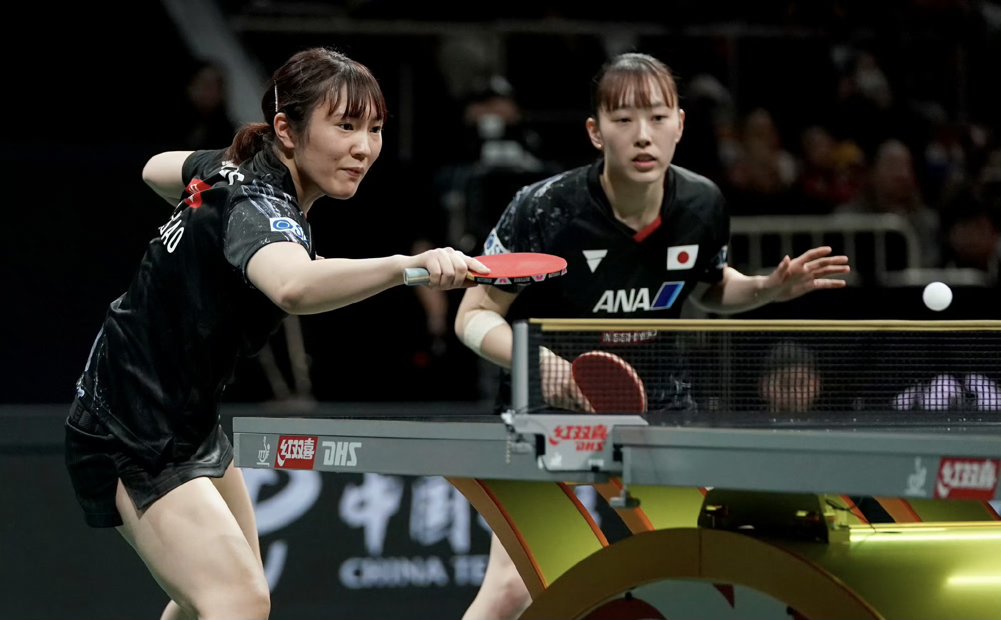 日本乒乓球队鏖战德国乒乓球队，许昕绝境逆转