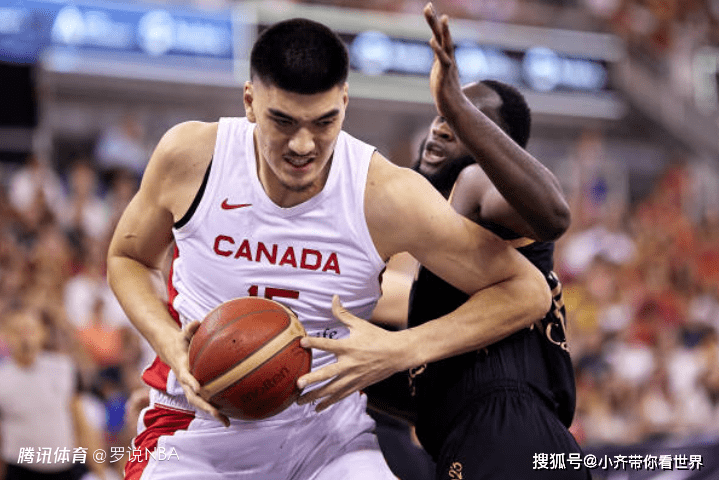 加拿大男篮强势西班牙男篮，拉塞尔惊艳世界